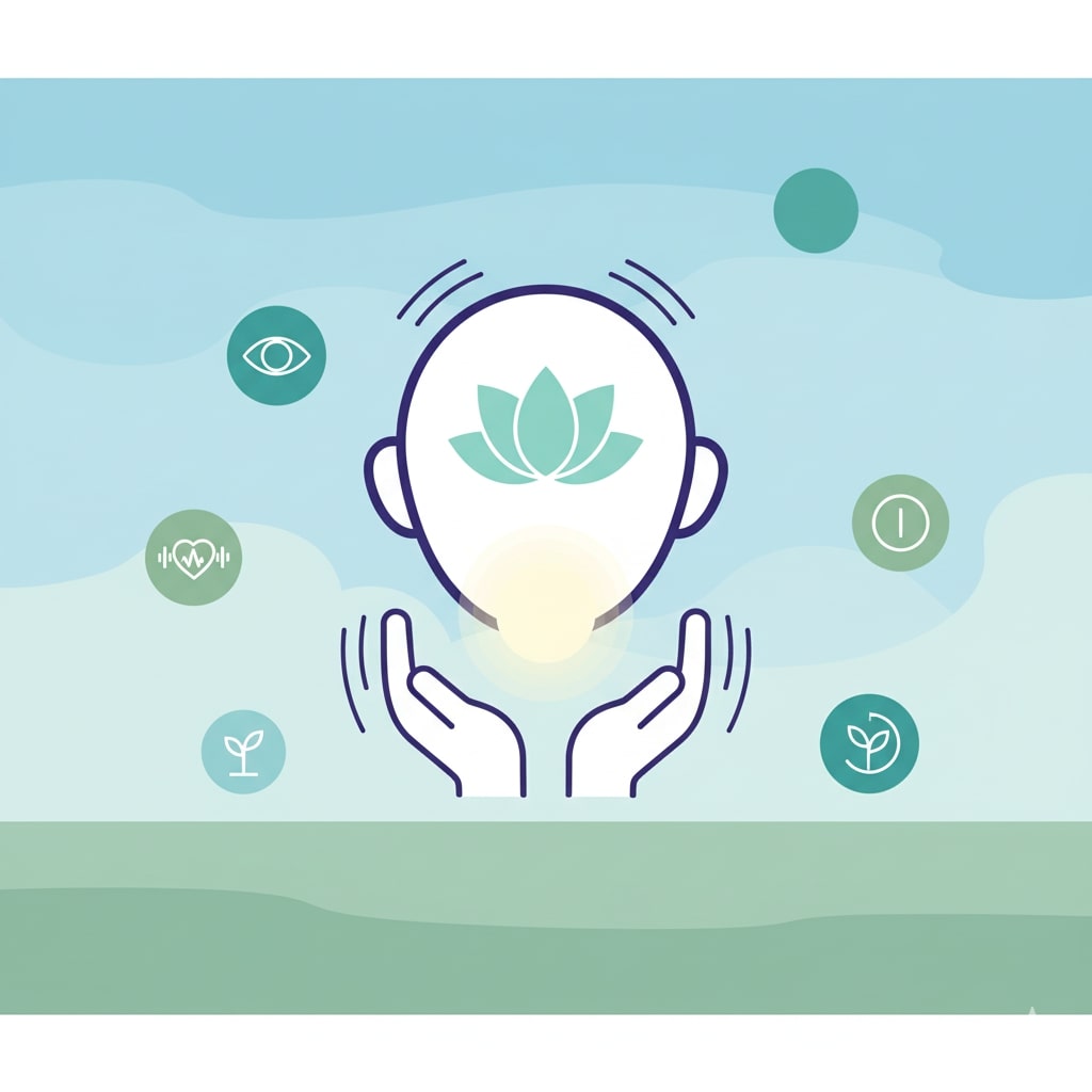 Persona practicando mindfulness y meditación consciente